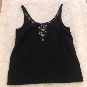 BCBG embellished tank